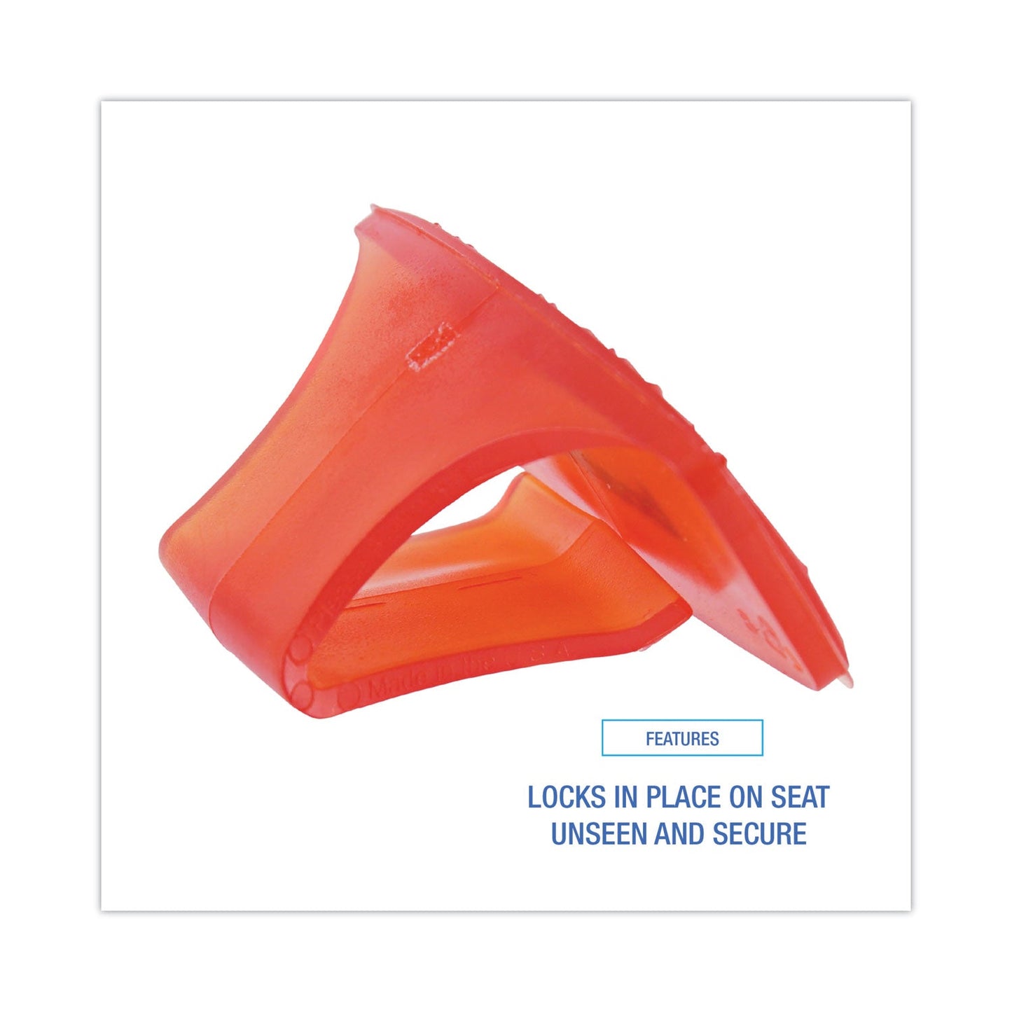 Boardwalk Bowl Clip, Mango Scent, Orange, 72/Carton