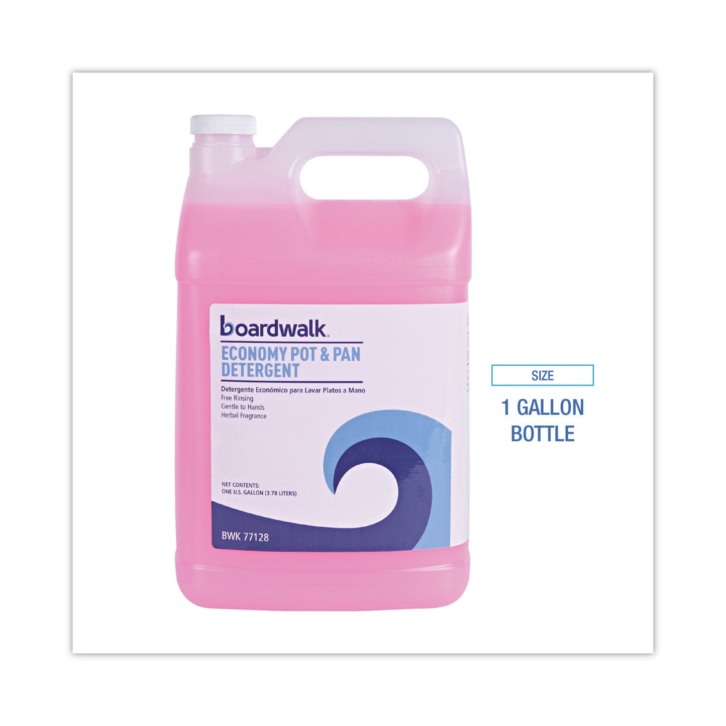 Boardwalk Industrial Strength Pot and Pan Detergent, 1 gal Bottle