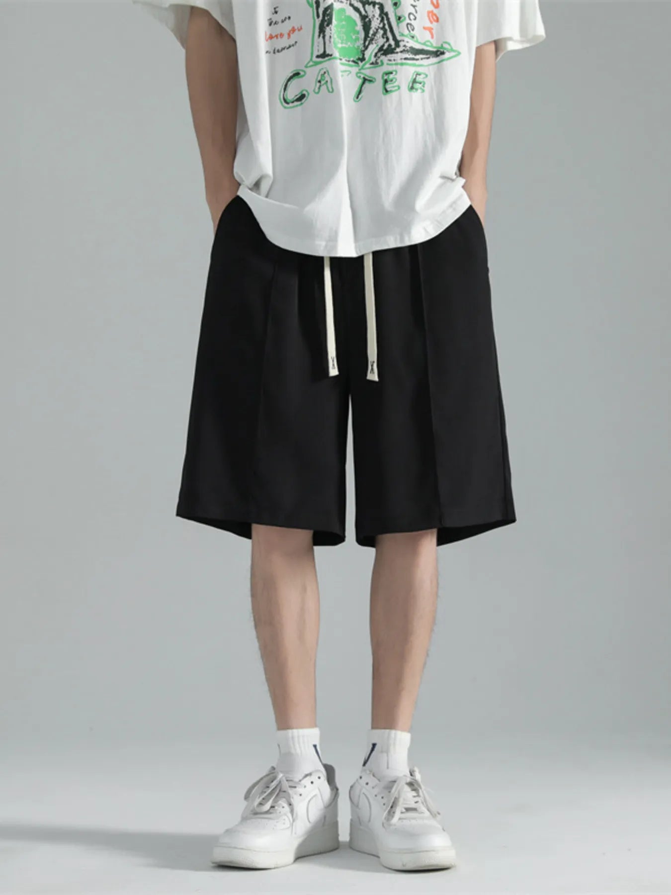 Men's Plus Size Casual Loose-Fit Shorts