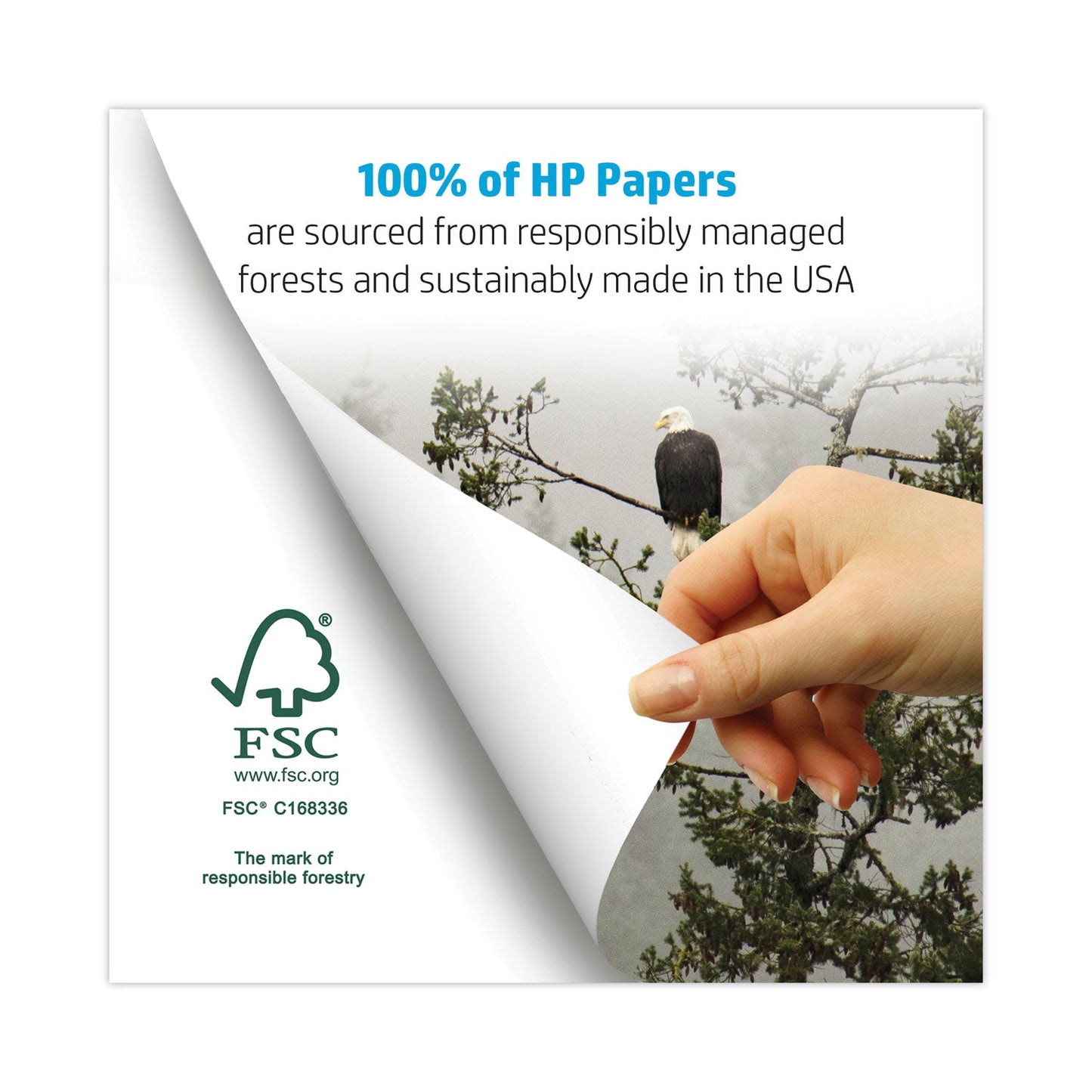 HP Papers Premium24 Paper, 98 Bright, 24 lb Bond Weight, 8.5 x 11, Ultra White, 500/Ream