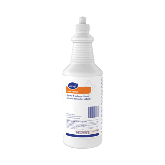 Diversey Protein Spotter, Fresh Scent, 32 oz Bottle, 6/Carton