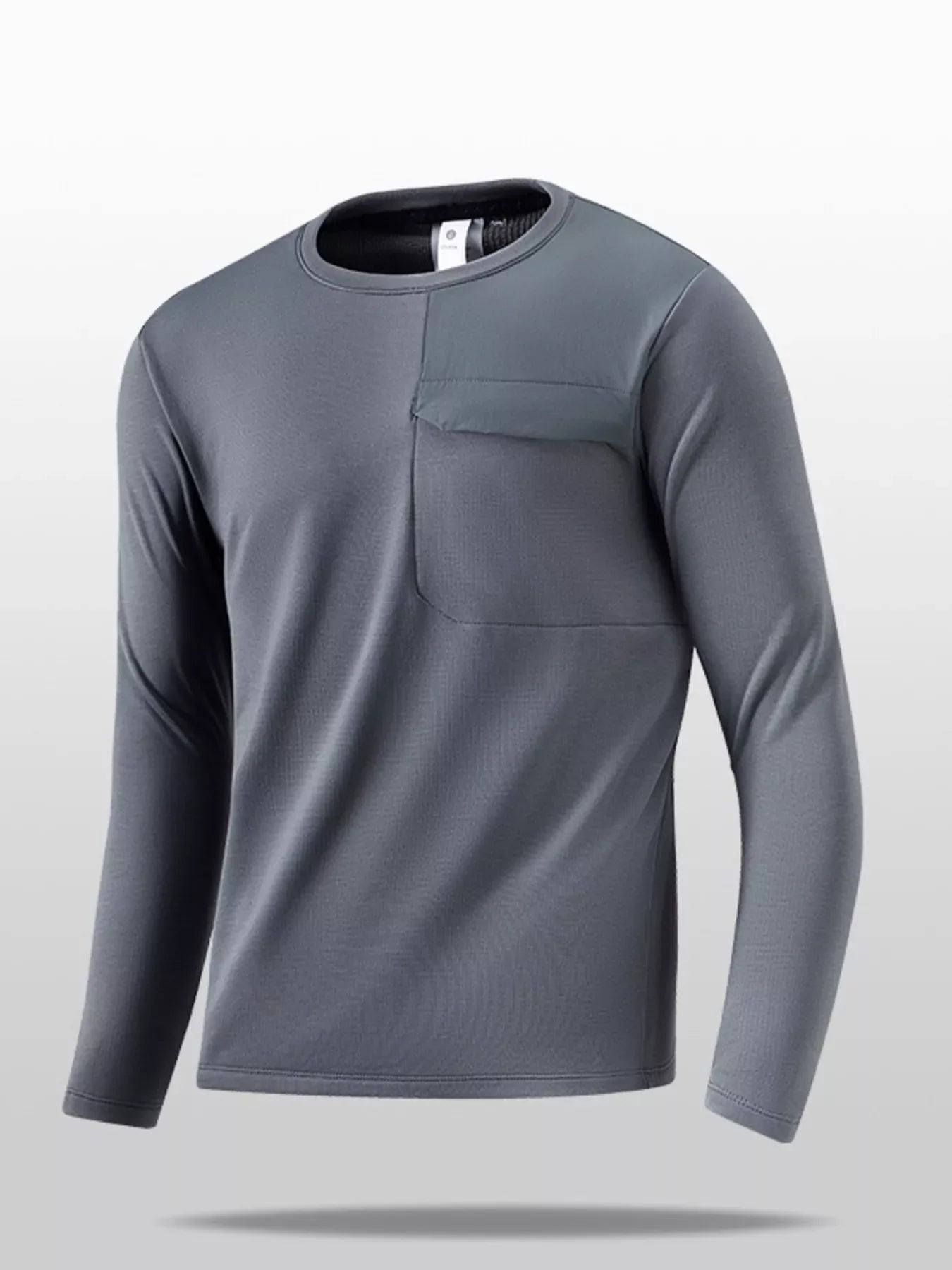Men's Plus Size Casual Long Sleeve T-Shirt