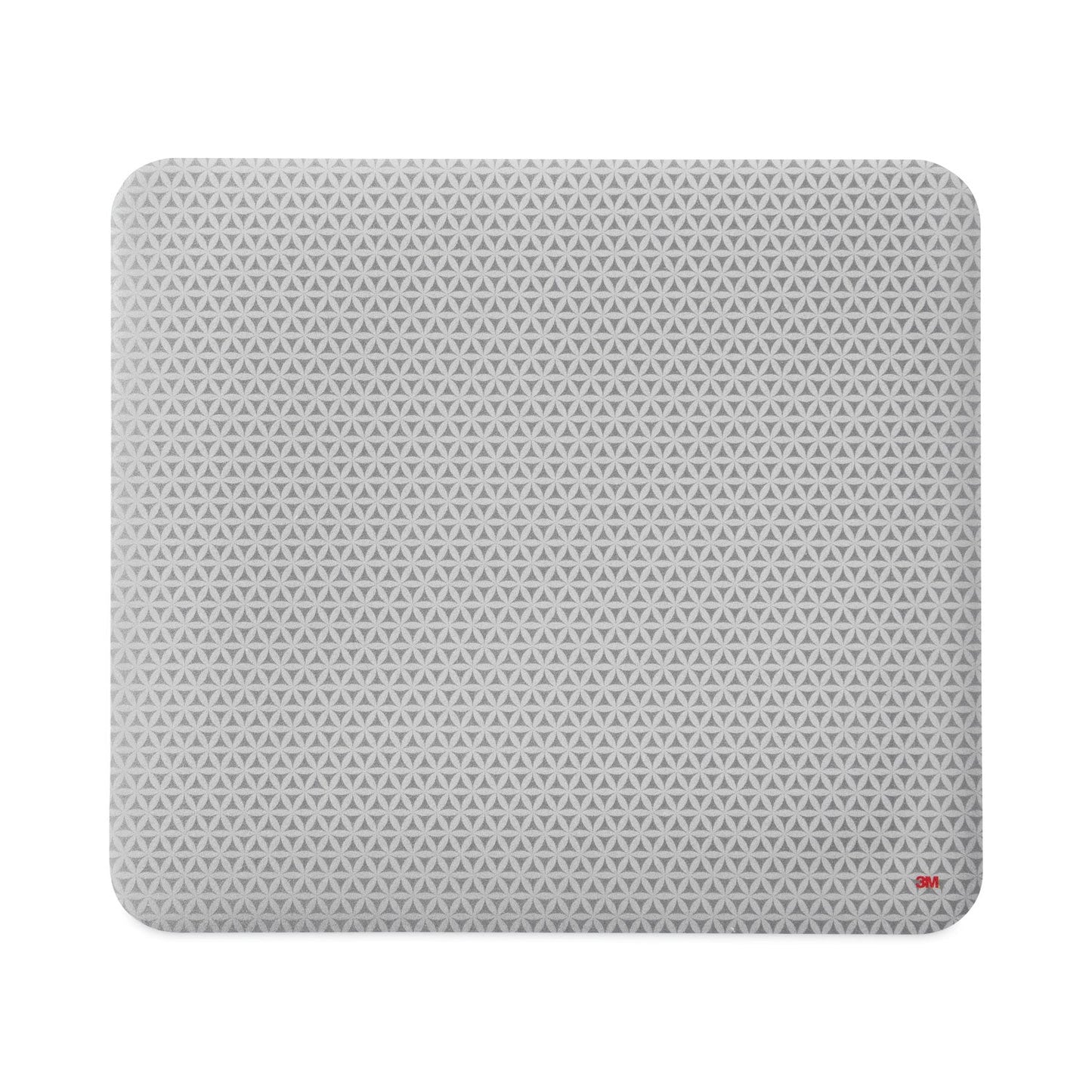 3M Precise Mouse Pad with Nonskid Back, 9 x 8, Bitmap Design