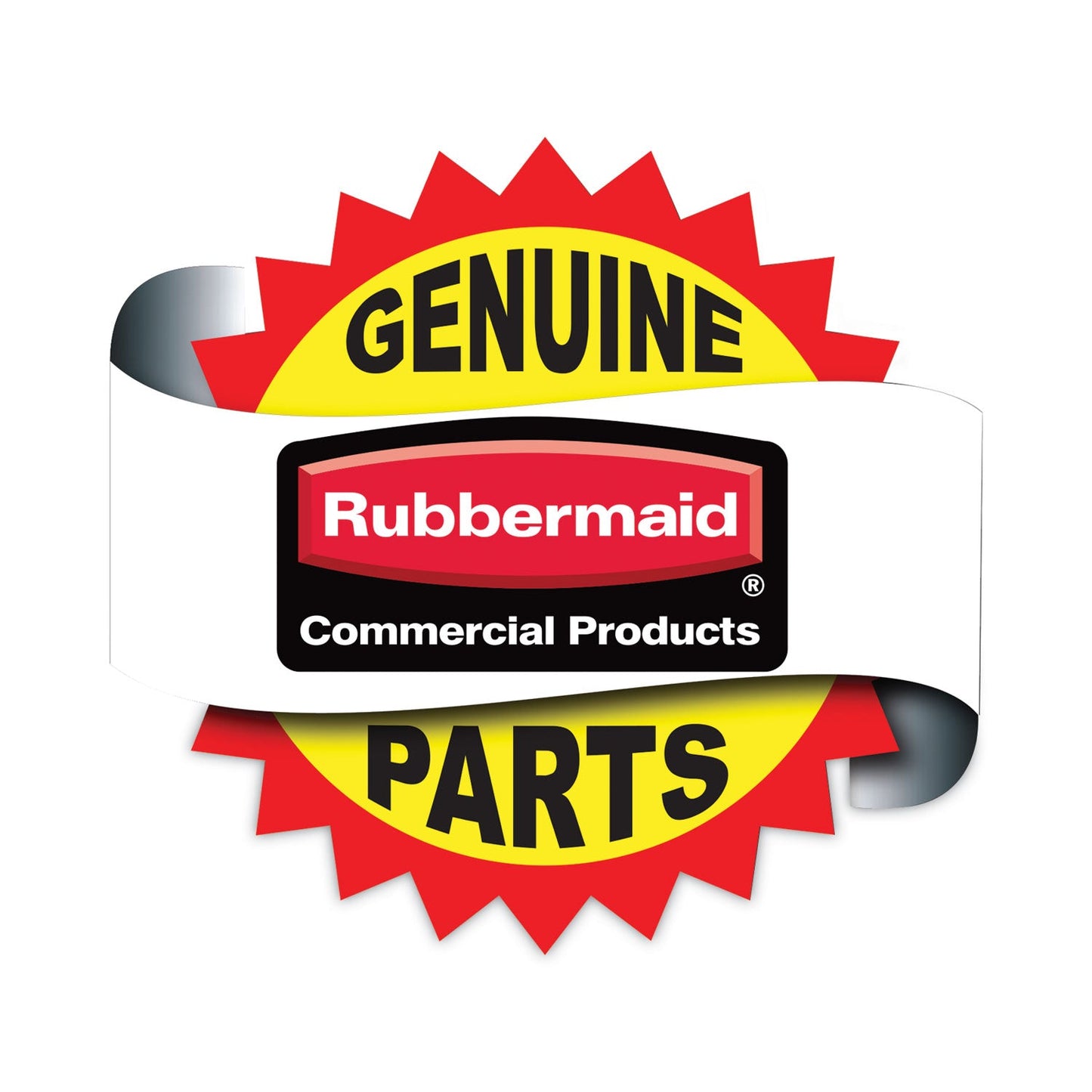 Rubbermaid Replacement Bayonet-Stem Swivel Casters, Grip Ring Stem, 3" Soft Rubber Wheel, Black