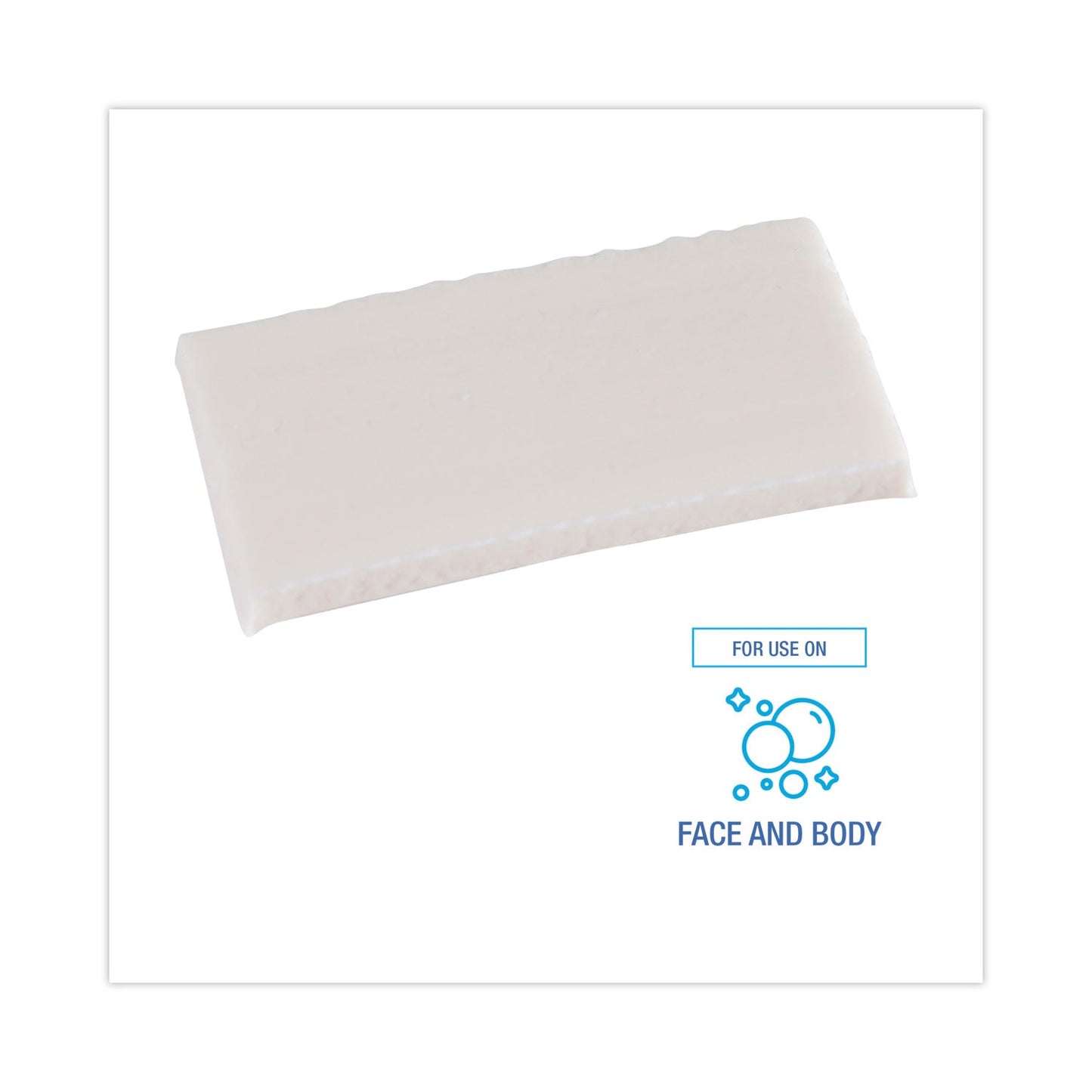 Boardwalk Face and Body Soap, Flow Wrapped, Floral Fragrance, # 1 1/2 Bar, 500/Carton