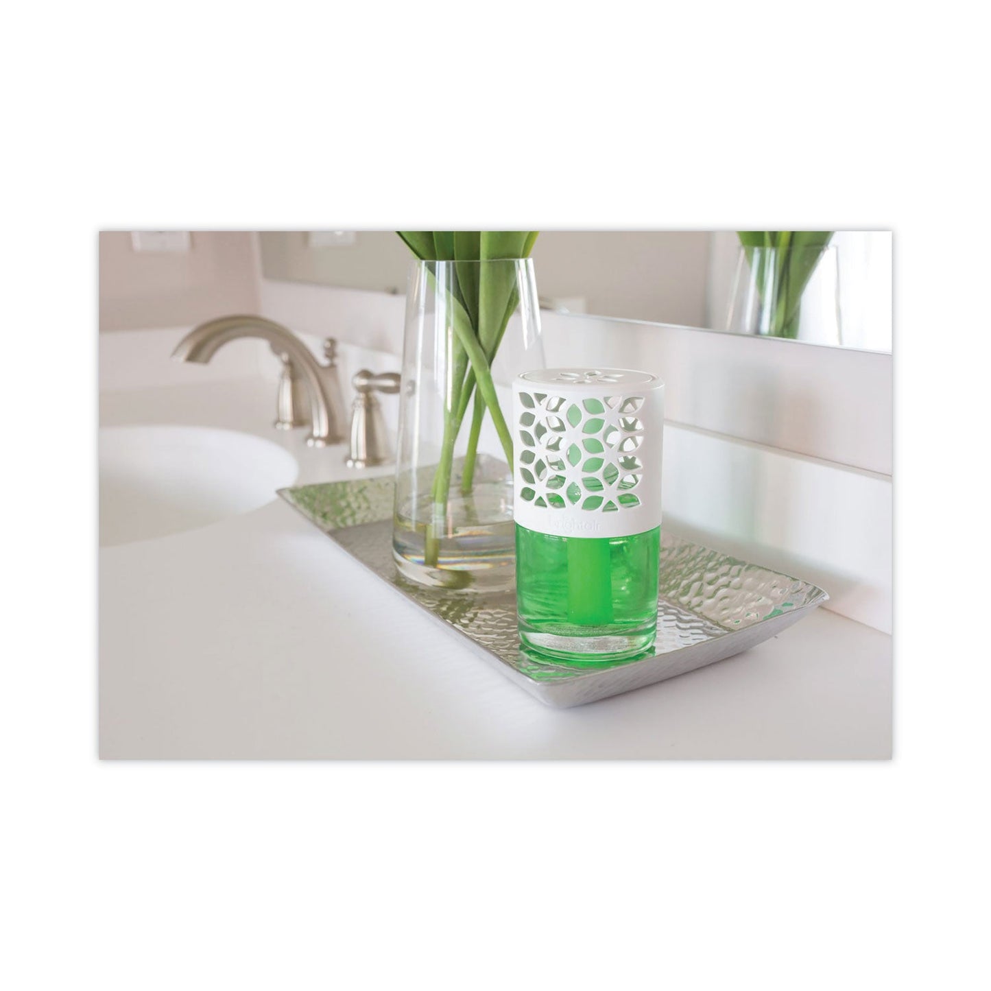 BRIGHT Air Max Scented Oil Air Freshener, Meadow Breeze, 4 oz