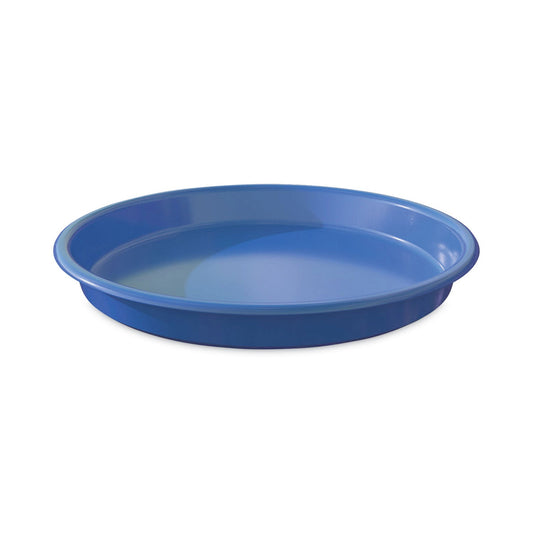 deflecto Little Artist's Antimicrobial Craft Tray, 13" Dia., Blue