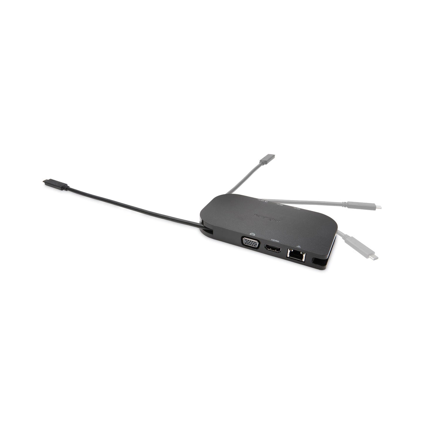 Kensington SD1610P USB-C Mini Mobile 4K Dock, Black