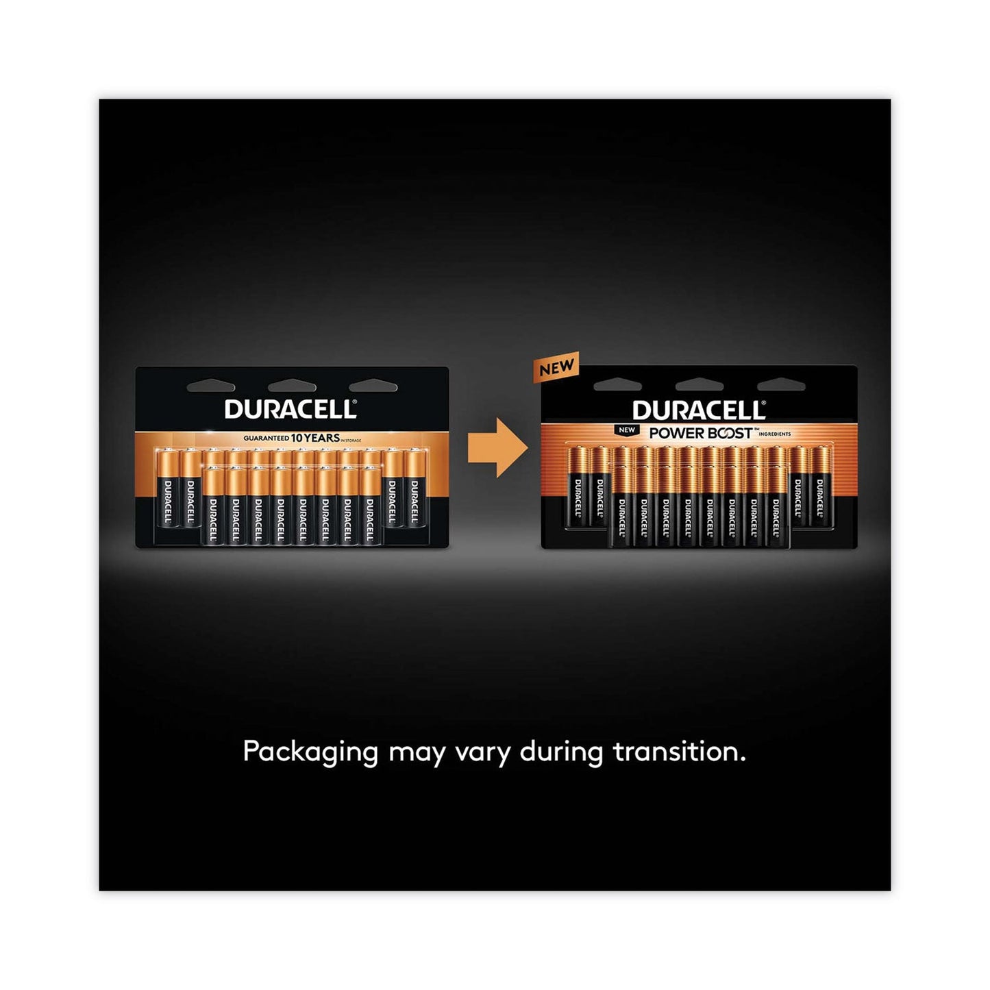 Duracell Power Boost CopperTop Alkaline AA Batteries, 36/Pack