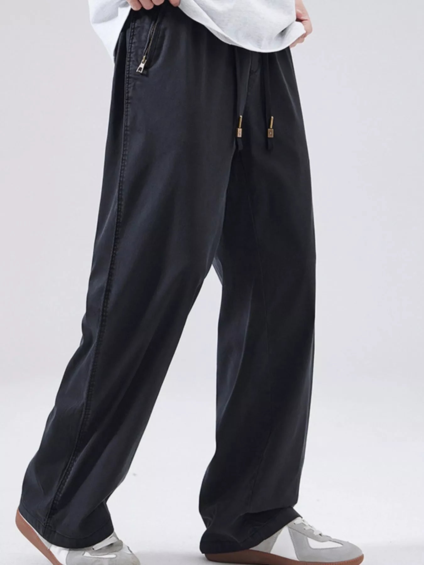 Men's Full Size Casual Loose Fit Pants Plus Size