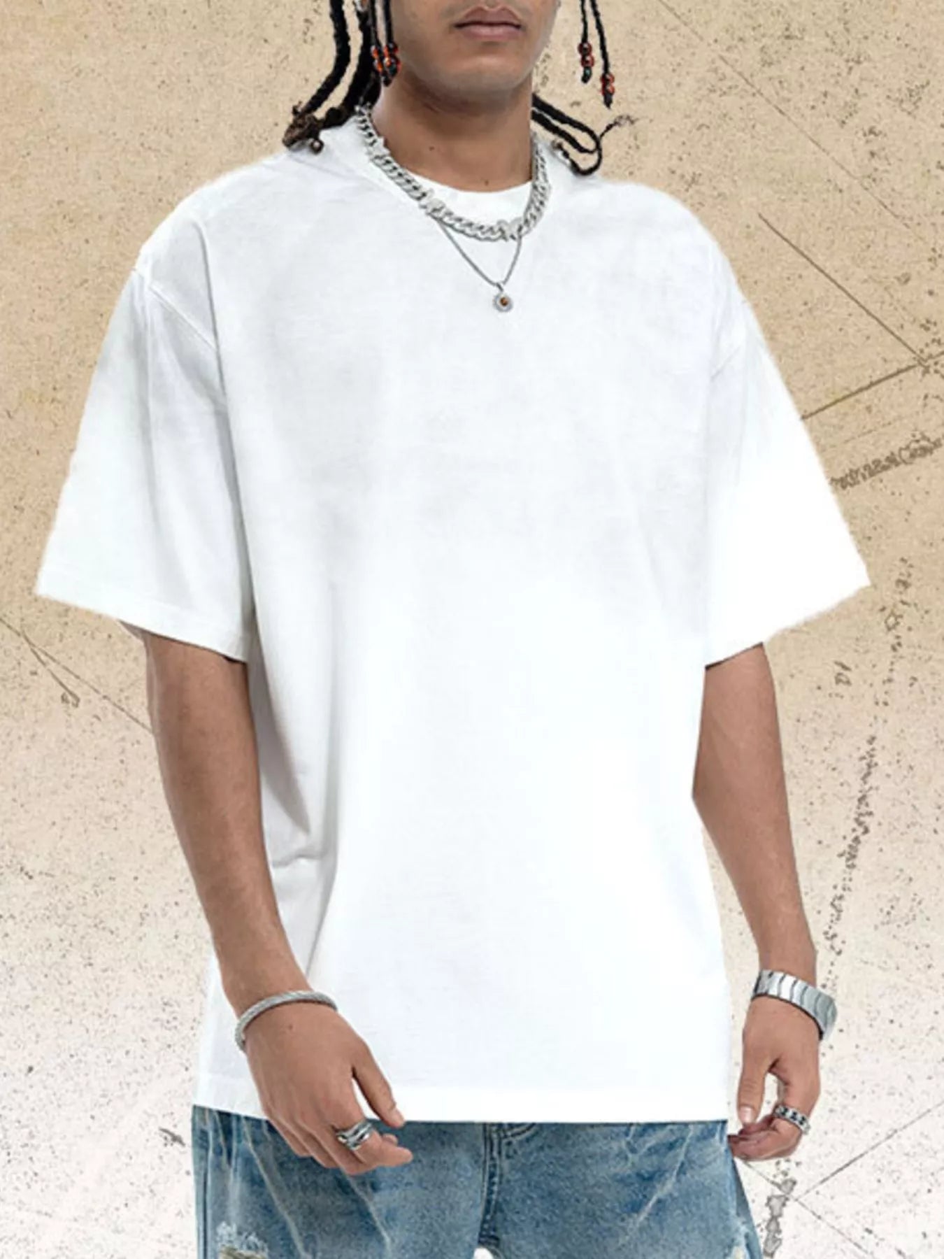 Men's Vintage Wash Oversized T-Shirt
