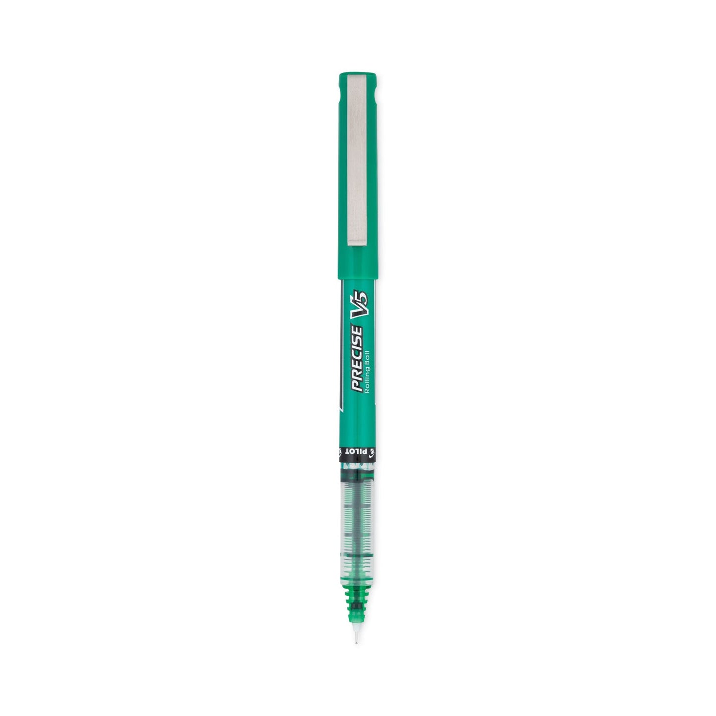 Pilot Precise V5 Roller Ball Pen, Stick, Extra-Fine 0.5 mm, Assorted Ink and Barrel Colors, 7/Pack