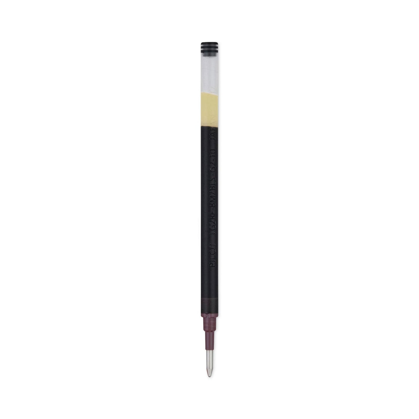 Pilot Refill for Pilot G2 Gel Ink Pens, Bold Conical Tip, Black Ink, 2/Pack
