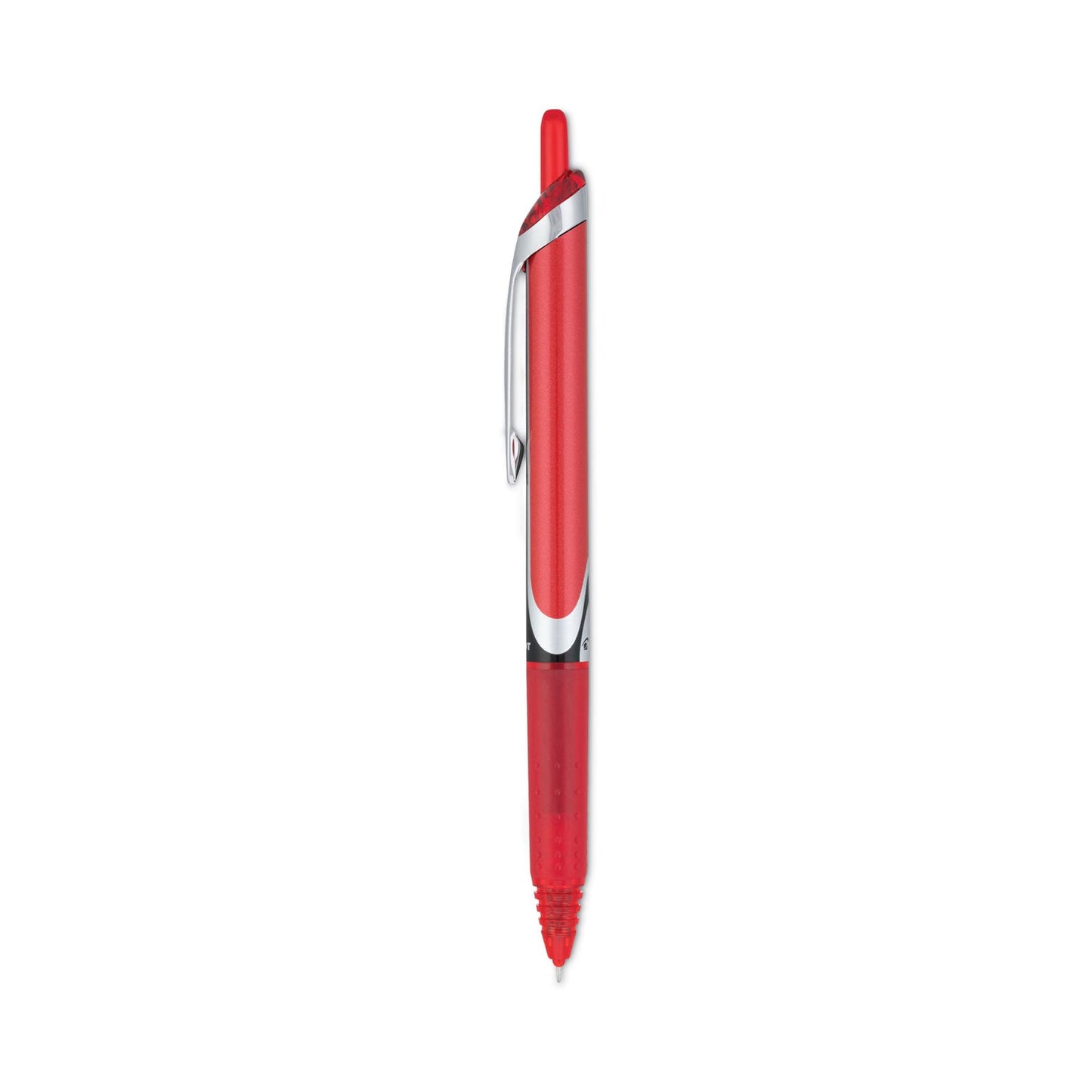 Pilot Precise V5RT Roller Ball Pen, Retractable, Extra-Fine 0.5 mm, Red Ink, Red Barrel