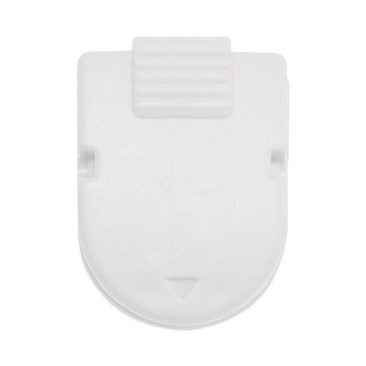 Advantus Magnetic/Adhesive Clips, 0.25" Jaw Capacity, White, 20/Box