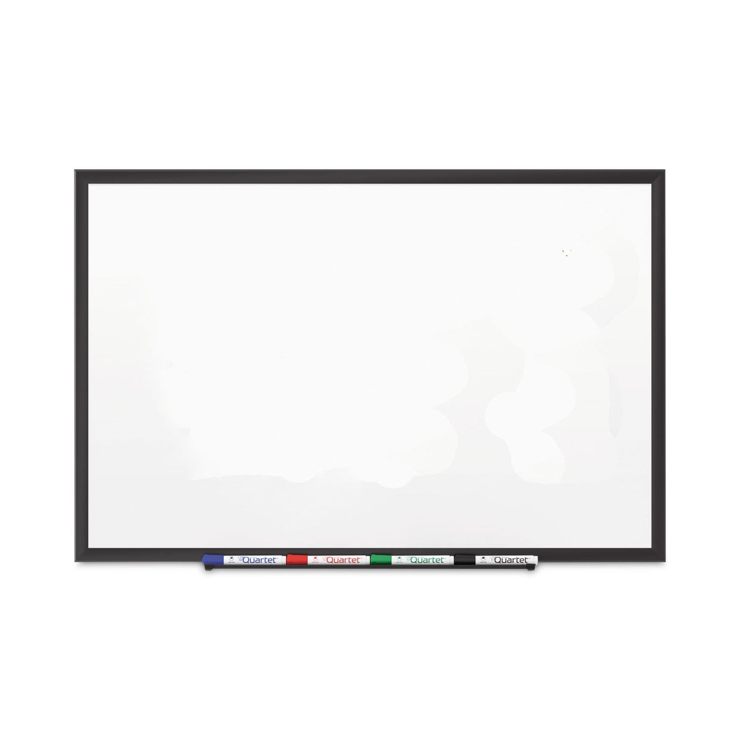 Quartet Classic Porcelain Magnetic Whiteboard, 72 x 48, Black Aluminum Frame