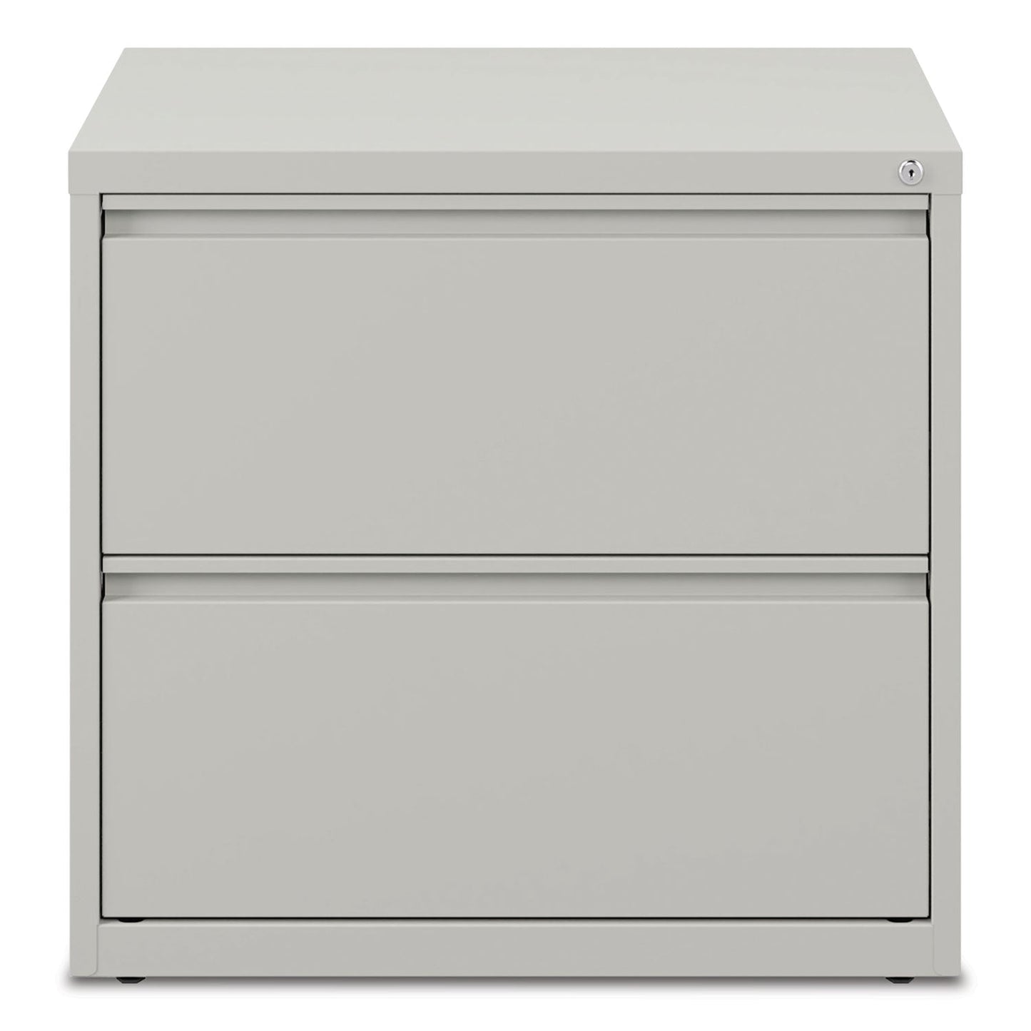 Alera Lateral File, 2 Legal/Letter-Size File Drawers, Light Gray, 30" x 18.63" x 28"