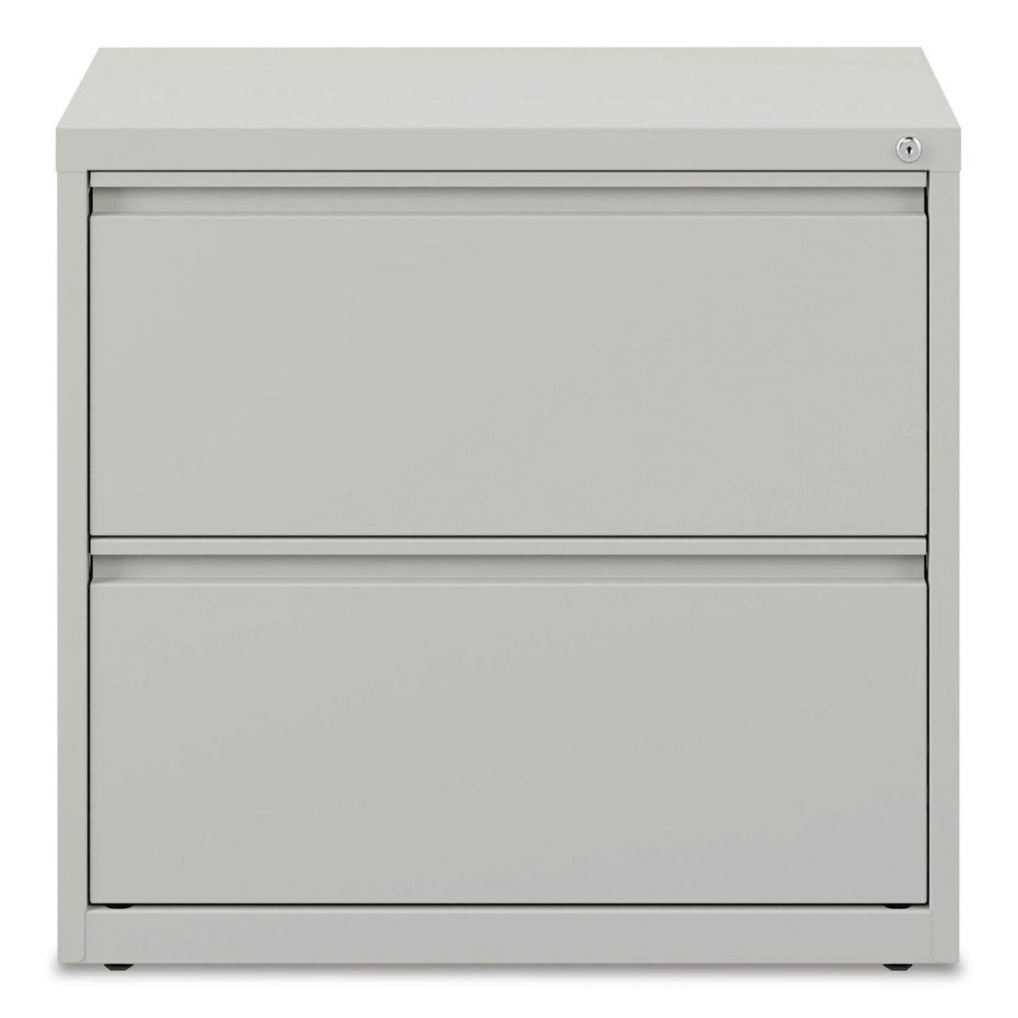 Alera Lateral File, 2 Legal/Letter-Size File Drawers, Light Gray, 30" x 18.63" x 28"