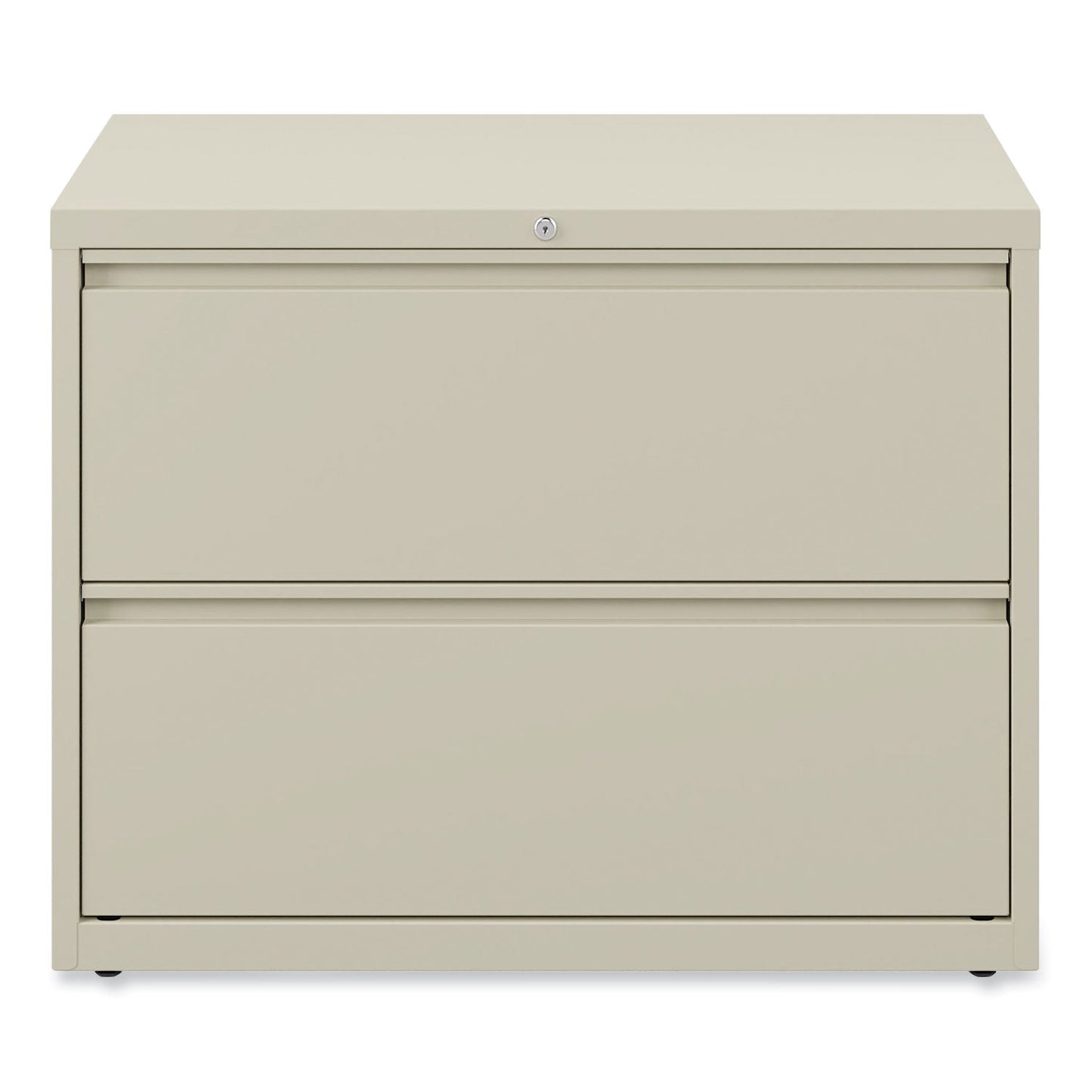 Alera Lateral File, 2 Legal/Letter-Size File Drawers, Putty, 36" x 18" x 28"
