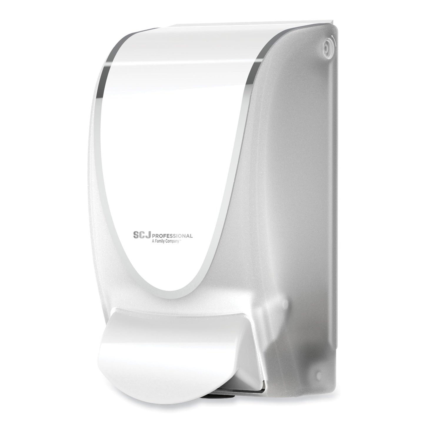 SC Johnson Professional Transparent Manual Dispenser, 1 L, 4.92 x 4.6 x 9.25, White, 15/Carton