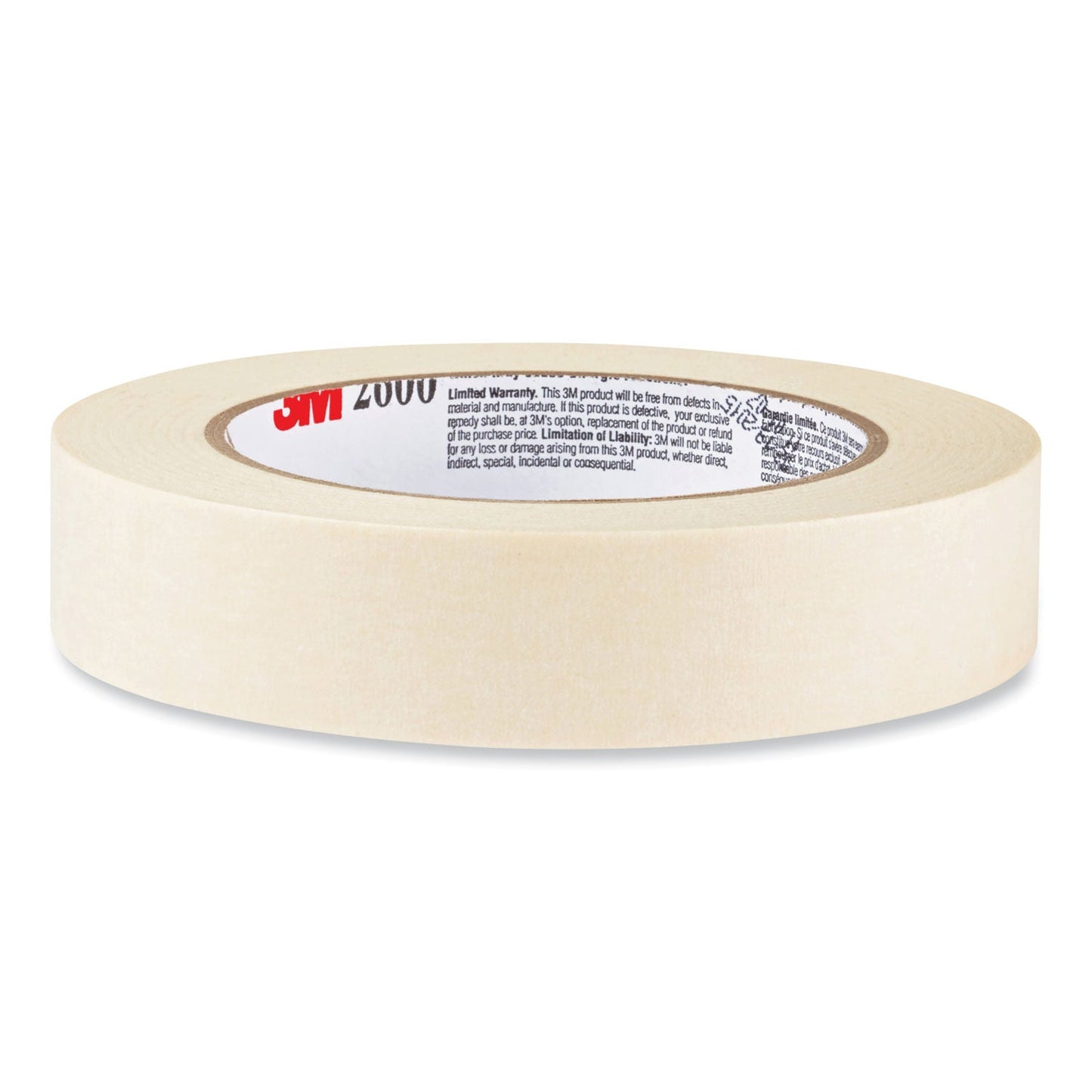 Highland Economy Masking Tape, 3" Core, 0.7" x 60.1 yds, Tan