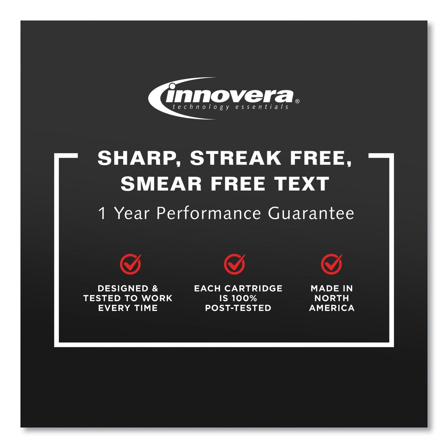 Innovera Remanufactured Black High-Yield Toner, Replacement for 30X (CF230X), 3,500 Page-Yield