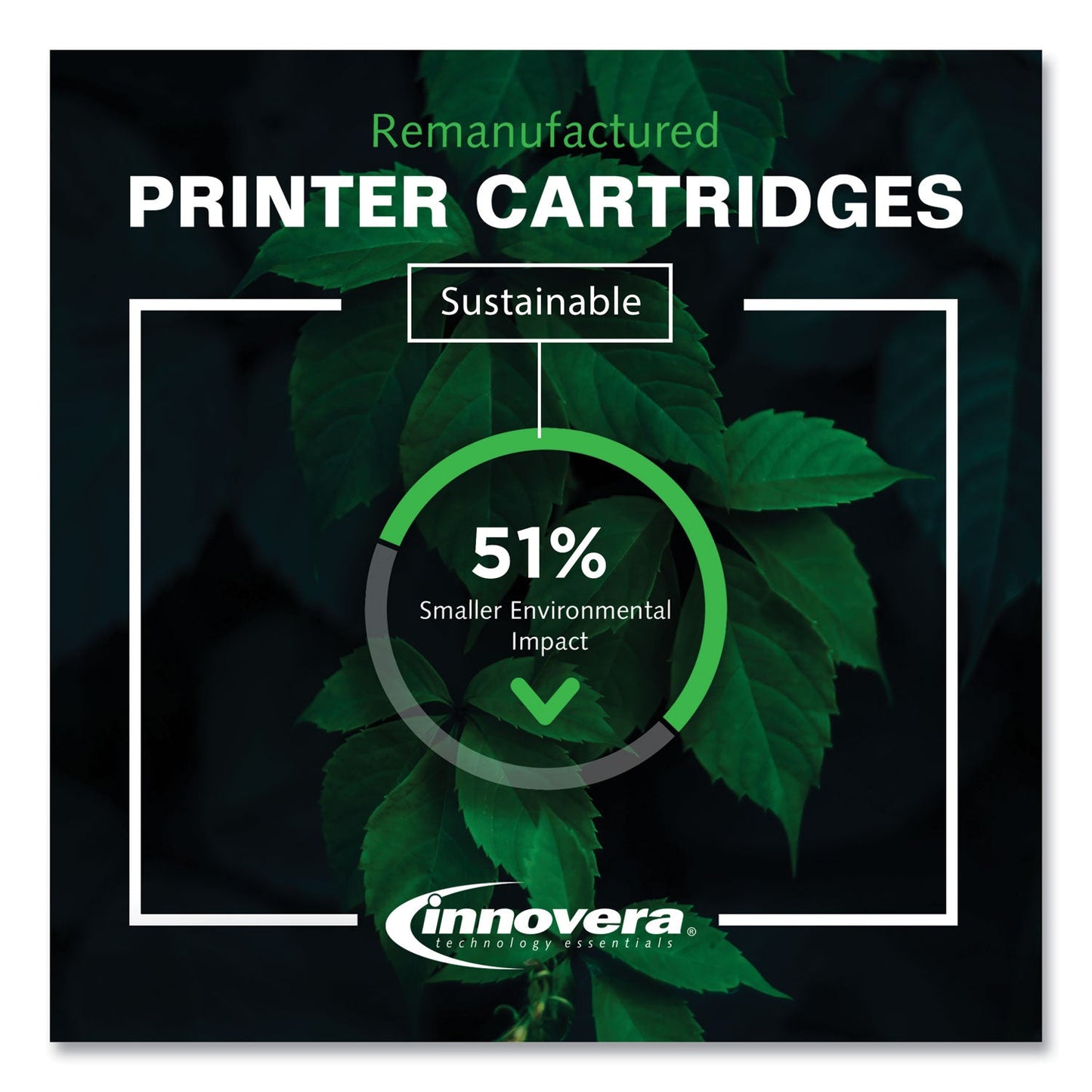 Innovera Remanufactured Black Super High-Yield, Replacement for LC109BK, 2,400 Page-Yield