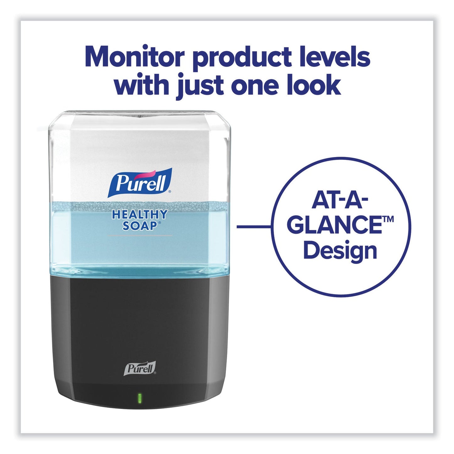 PURELL ES8 Soap Touch-Free Dispenser, 1,200 mL, 5.25 x 8.8 x 12.13, Graphite