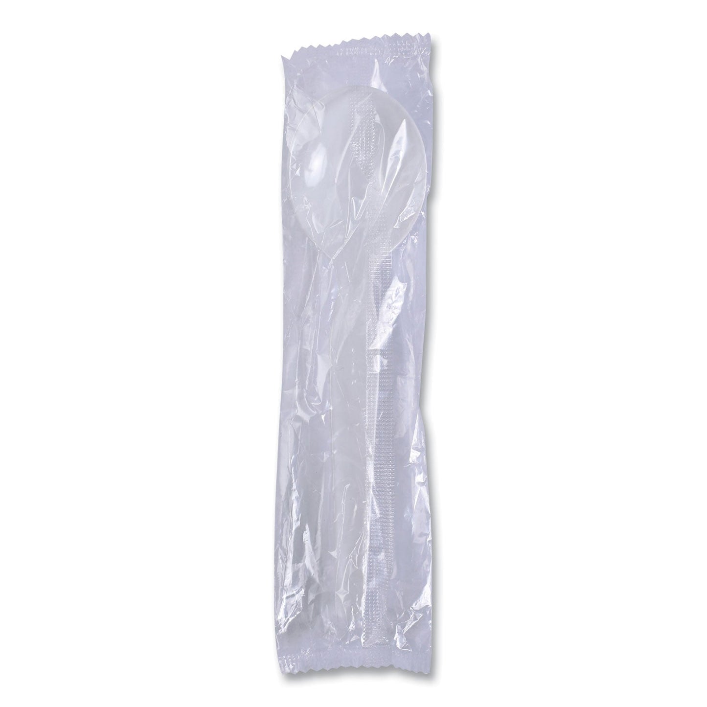 Boardwalk Heavyweight Polystyrene Cutlery, Soup Spoon, White, 1000/Carton