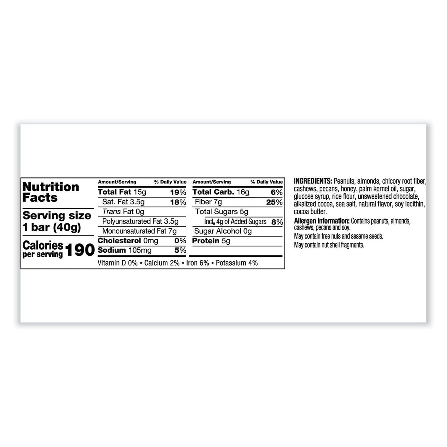 KIND Nuts and Spices Bar, Salted Caramel and Dark Chocolate Nut, 1.4 oz, 12/Pack