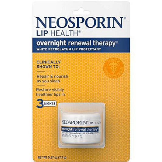 Neosporin Lip Health Overnight Renewal Therapy - 0.27 Oz