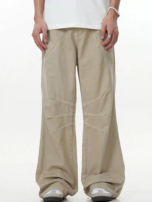 Men's Wide Leg Casual Pants