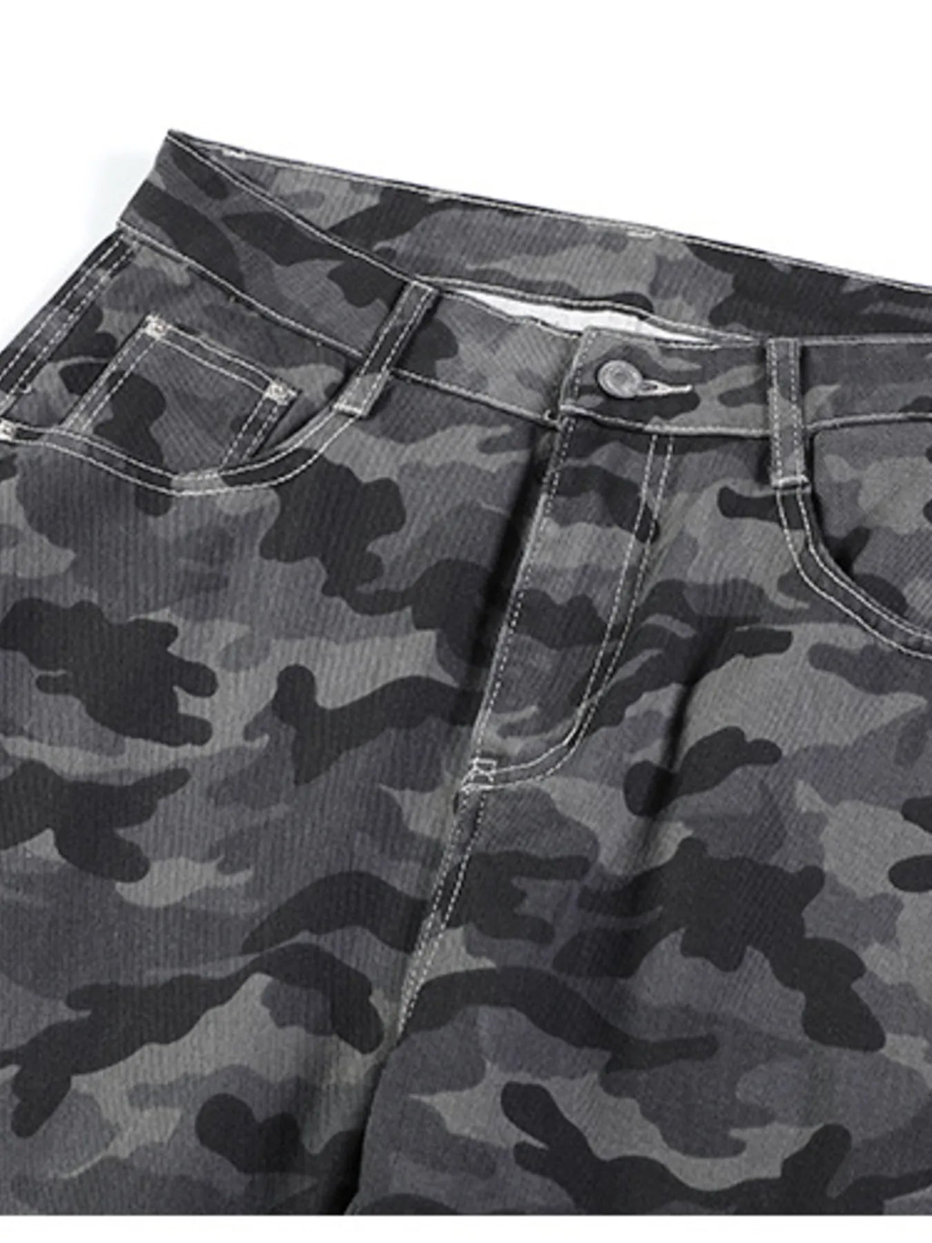 Men's Camo Wide-Leg Pants
