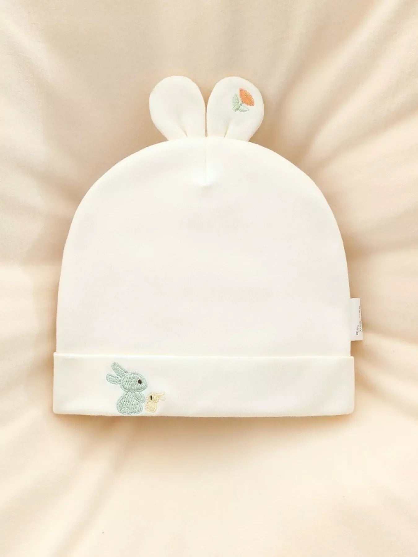 Children's Bunny Ears Embroidered Hat