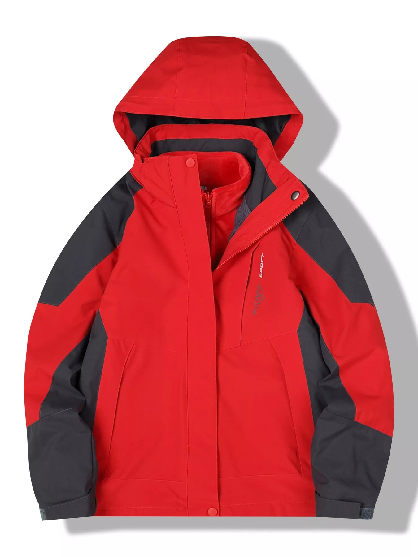 Men's Plus Size Waterproof Windproof Outdoor Jacket