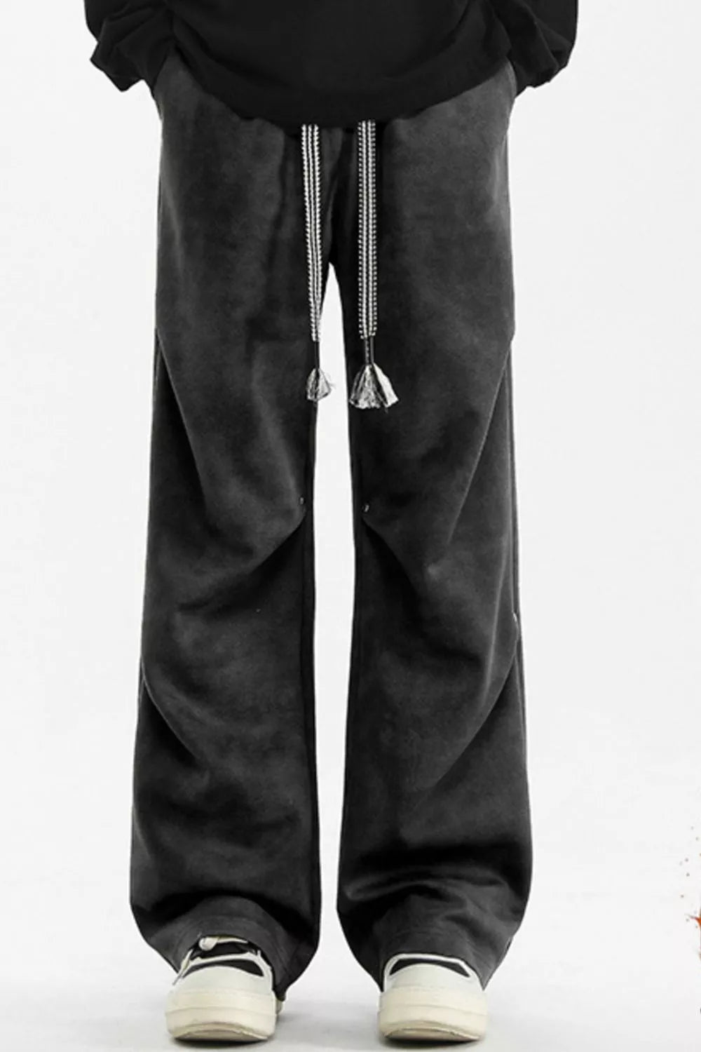 Men's Plus Size Tie-Dye Wide Leg Casual Pants