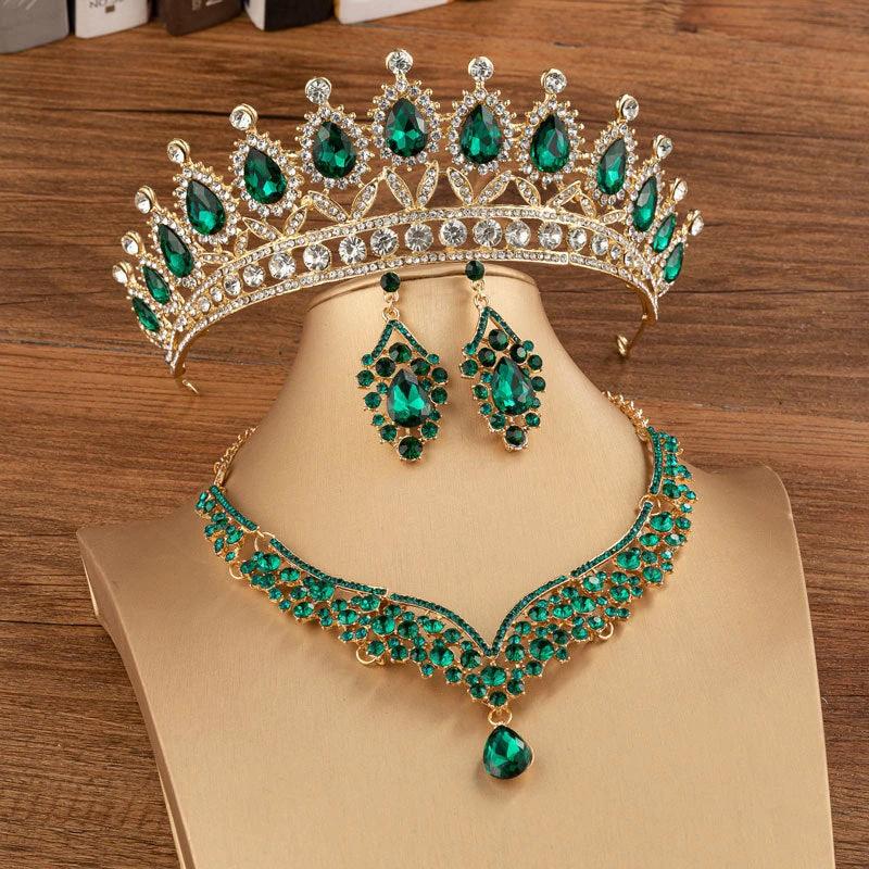 Bridal Crown Wedding Alloy Diamond Crown Fashion Elegant Headdress