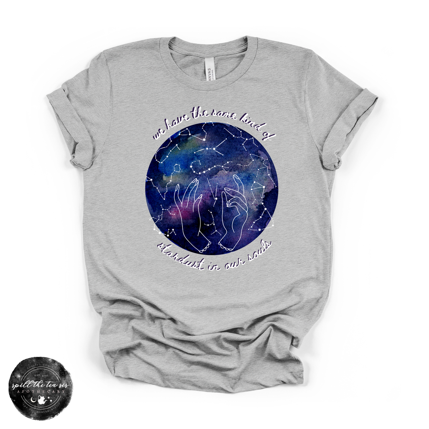 Stardust in Our Souls Tee | Celestial Graphic T-Shirt