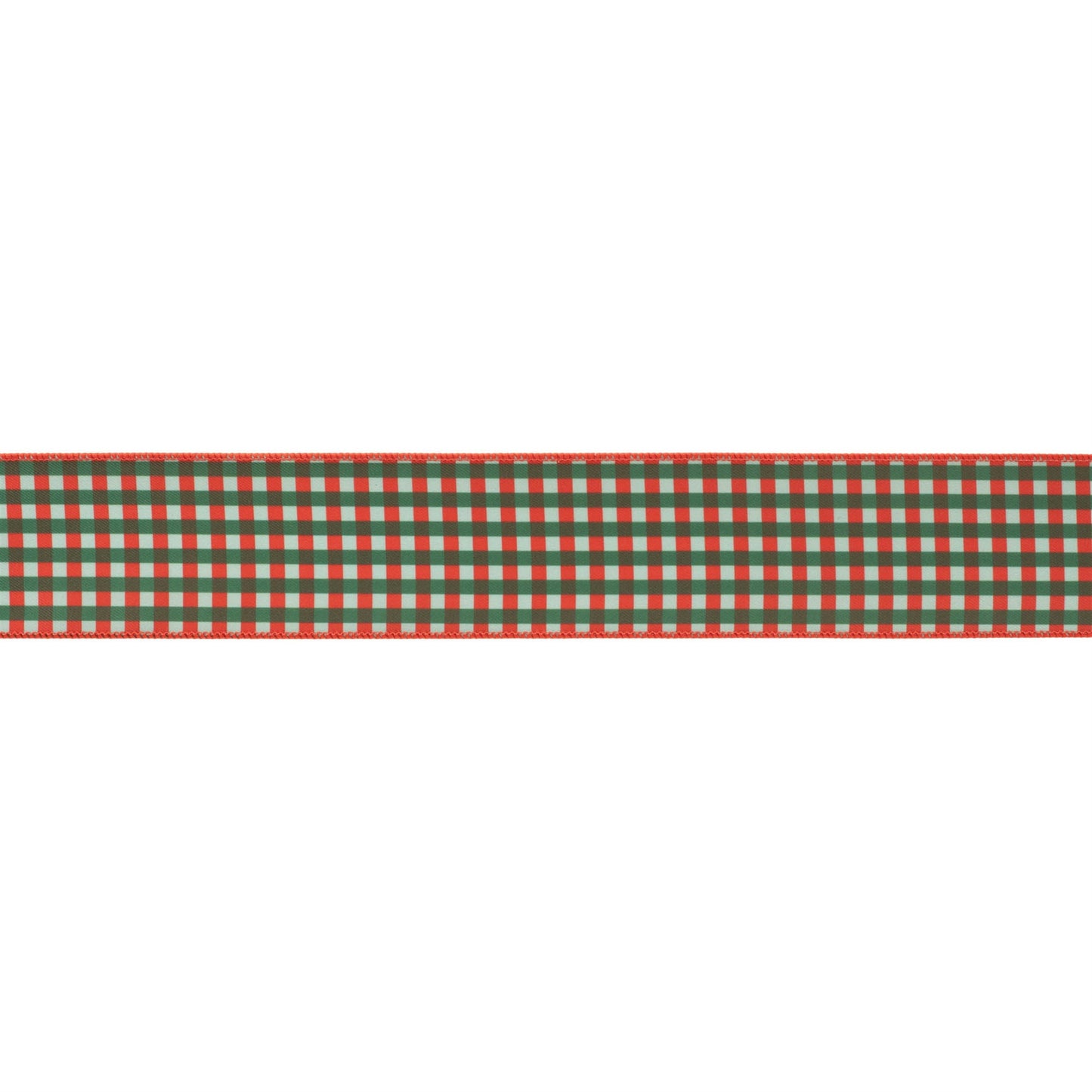 Plaid Wired Ribbon 4" x 5 Yds