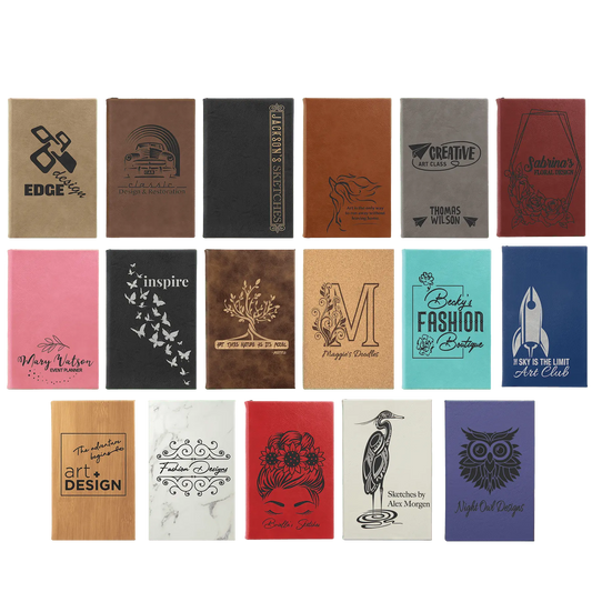 5 1/4" x 8 1/4" Sketch Book with Unlined Notepad