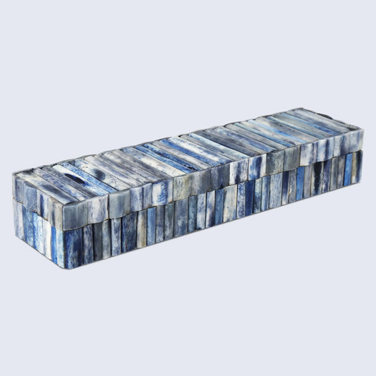 Decorative Box Ivory Ocean Collection Resin Inlay Multi Color 7 Sizes