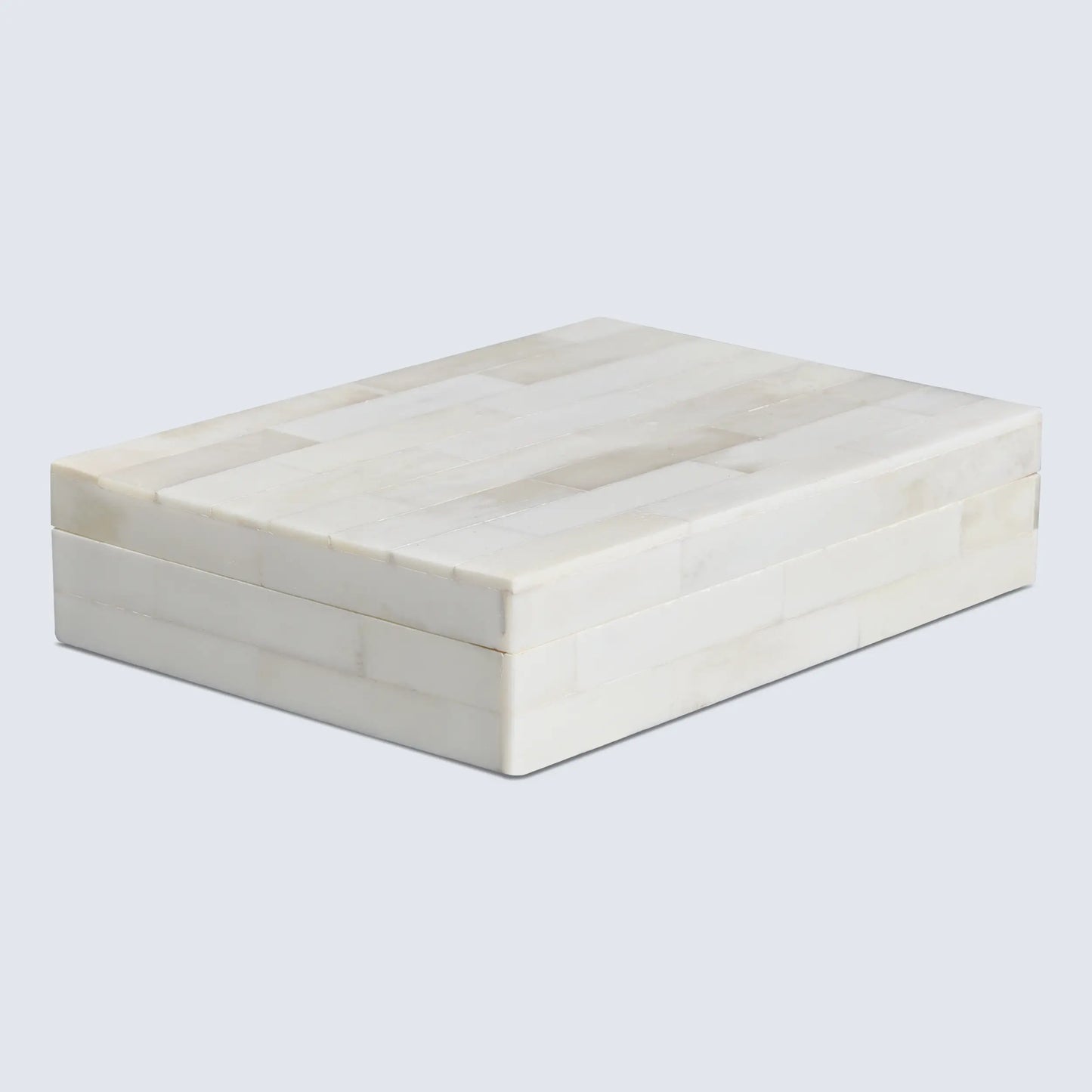 Decorative Box White Bone Inlay Collection White 8 Sizes