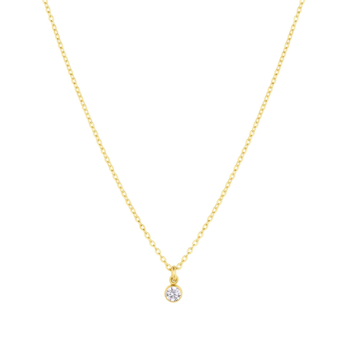 Birthstone Charm Necklace