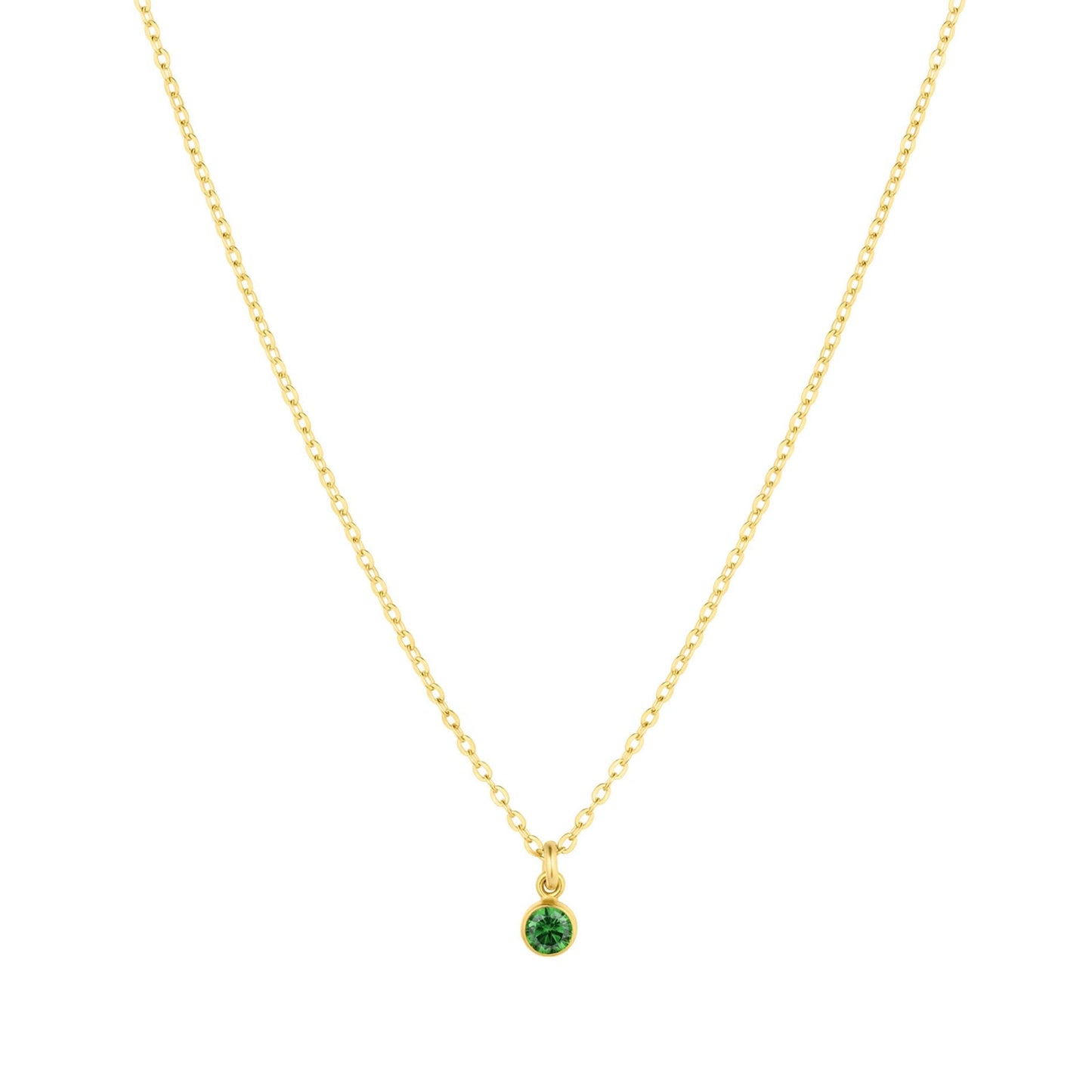 Birthstone Charm Necklace