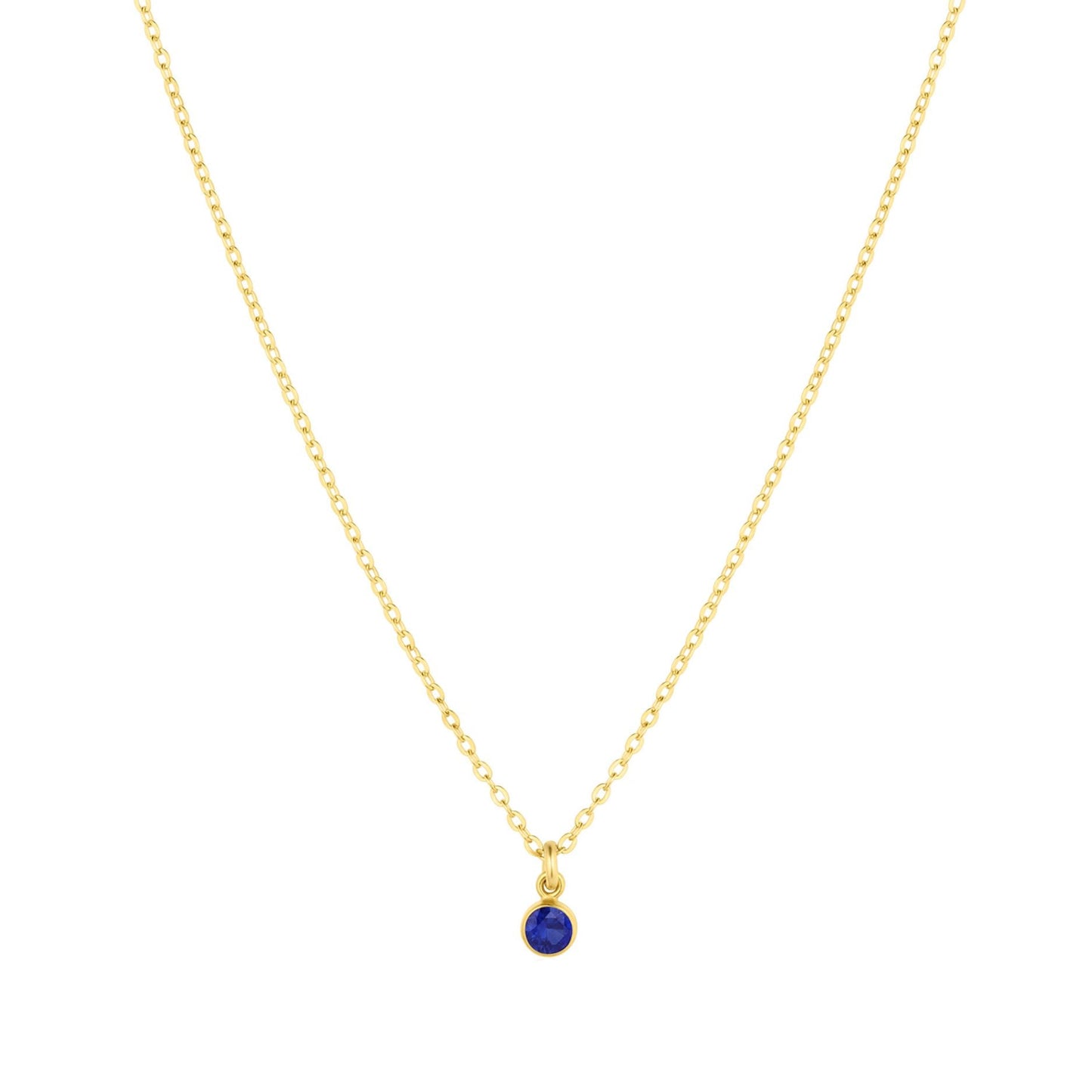 Birthstone Charm Necklace