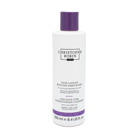 CHRISTOPHE ROBIN Luscious Curl Conditioning Cleanser 8.4oz - New