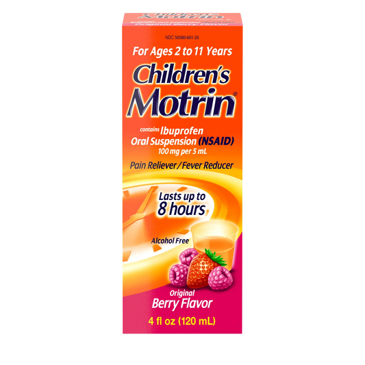 Motrin Chd Ss 100Mg/5Ml 120Ml Inp