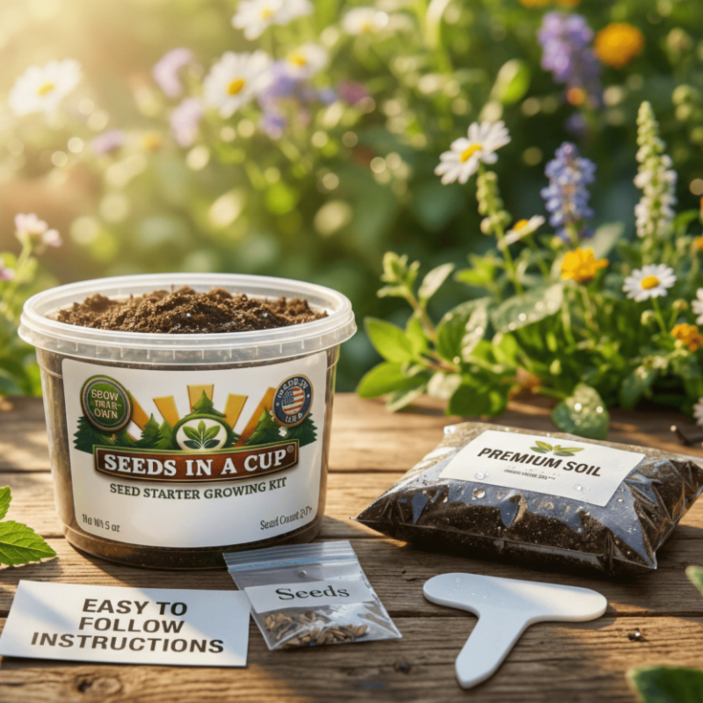 Orange Tree Grow Kit | Grow Orange Trees from Seed | Seeds In A Cup®