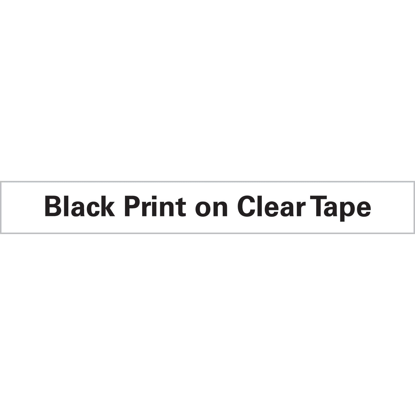 DYMO D1 High-Performance Polyester Removable Label Tape, 0.37" x 23 ft, Black on Clear