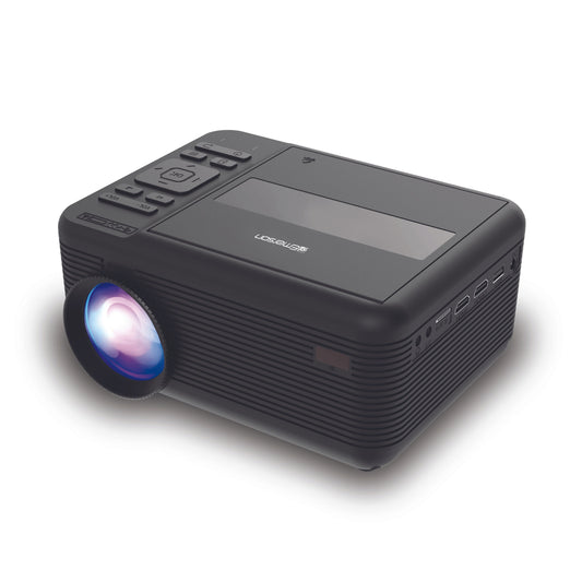 150" Home Theater LCD Projector Combo with Built-In DVD Player